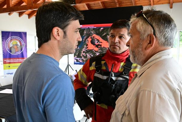 Ignacio Torres informó que los incendios en Chubut están contenidos en un 85% y se esperan lluvias