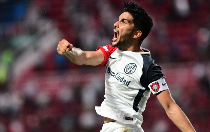 Gol de Blandi para San Lorenzo - Crédito:&nbsp;@SanLorenzo