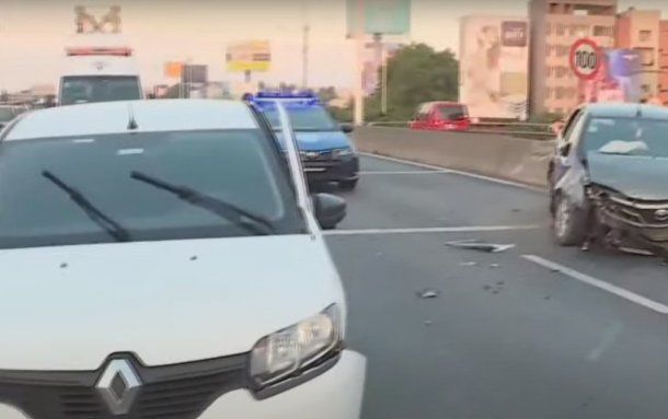 Fuerte choque en General Paz y Libertador deja cuatro heridos