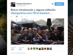 cristina sobre el #18f: fue el bautismo de fuego del partido judicial cristina sobre el #18f: fue el bautismo de fuego del partido judicial