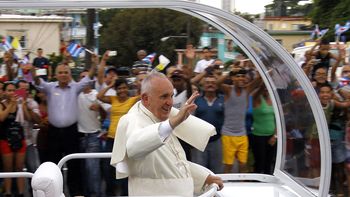 la llegada del papa a cuba, en imagenes la llegada del papa a cuba, en imagenes