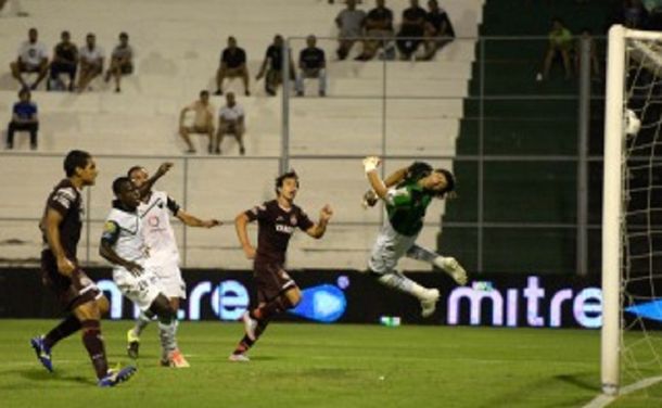 San Martín y Lanús igualaron en un gran partido en San Juan