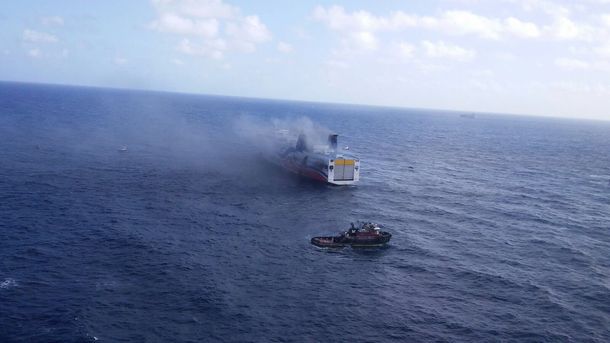 Susto en el Caribe: un crucero se incendia con más de 500 personas a bordo