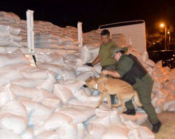 Rosario: descubren más de 420 kilos de cocaína ocultos entre porotos