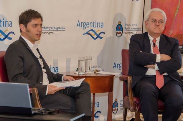 Kicillof se reúne con presidentes del BID y del Banco de América Latina