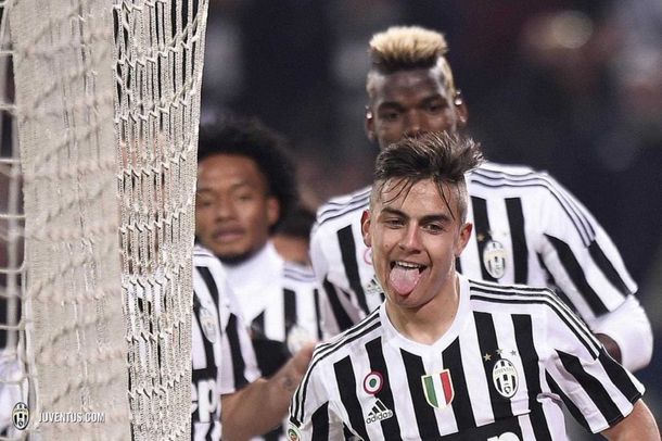 Con un gol de Dybala, Juventus le ganó a la Roma y se puso a dos del Napoli