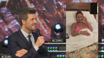 Lourdes Sánchez, feliz por la llegada de Valentín. Lourdes Sánchez, feliz por la llegada de Valentín.