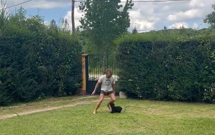 Conmovedor video: así disfruta Marcos de Morita