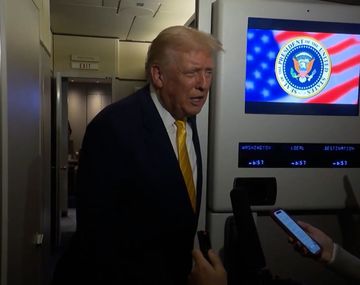 La repudiable respuesta de Trump a una periodista por el caso Epstein