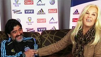 Diego Maradona y Susana Giménez Diego Maradona y Susana Giménez