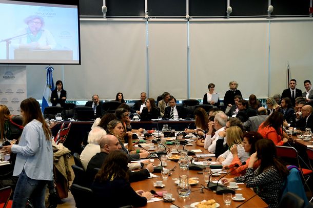 Este jueves se realizaron nuevas exposiciones a favor y en contra de la legalización del aborto