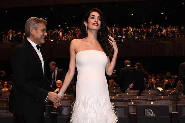 George Clooney fue padre de mellizos