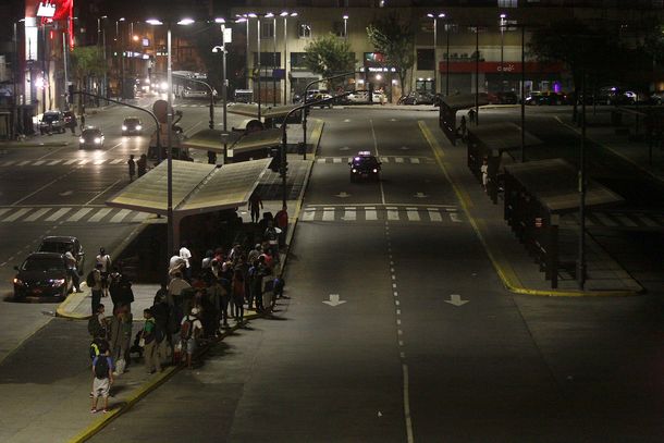 El paro de transporte tuvo importante acatamiento en todo el país