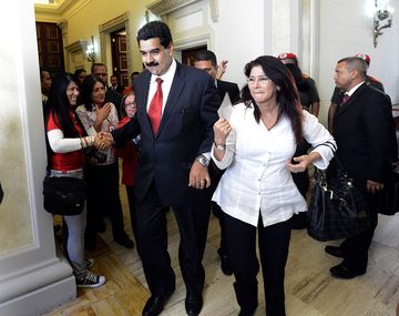 Nicolás Maduro se casó en privado con Cilia Flores