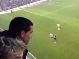 feliz, riquelme gasto a los de river como un hincha mas feliz, riquelme gasto a los de river como un hincha mas