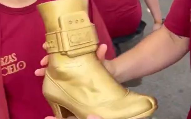 El particular obsequio que recibió Javier Milei en Chaco: "El pie de la chorra" - Image 1