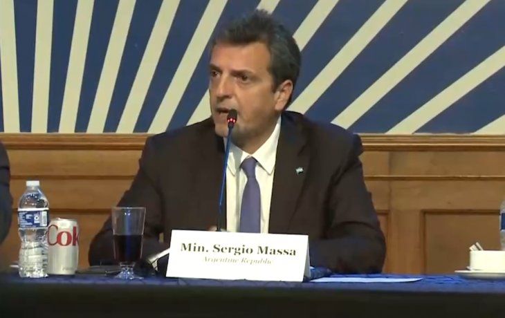 Sergio Massa fue recibido por la Cámara de Comercio de Estados Unidos