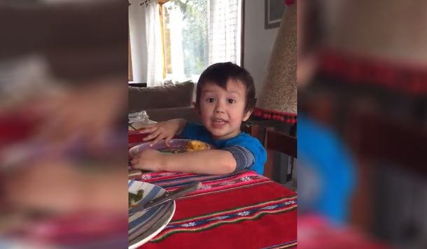 ¡Imperdible! Este nene hizo la interpretación más tierna del himno argentino