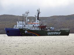 Llevan a tierra a los activistas argentinos de Greenpeace