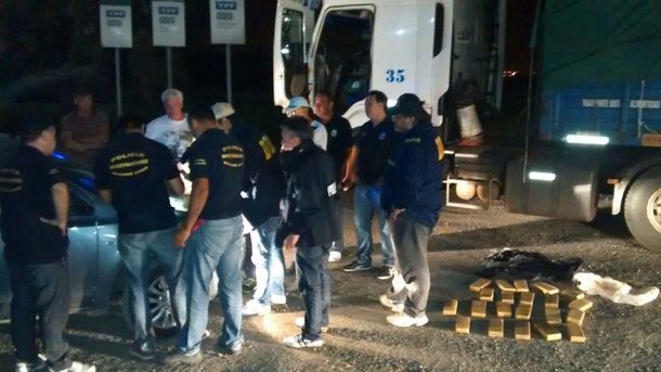 Zárate: secuestraron más de una tonelada de marihuana en un camión