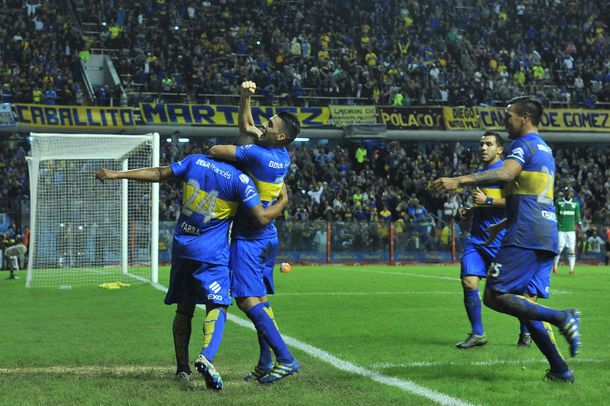Boca goleó a Deportivo Cali y se aseguró el primer puesto del grupo 3