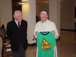 Solanas relató su encuentro privado con el papa Francisco