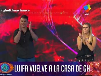 Luifa reingresó a la casa de Gran Hermano 2016 tras haber ganado el repechaje