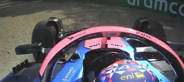 Así fue el accidente de Franco Colapinto en la qualy del GP de Imola