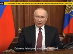 El mensaje oculto en el lenguaje corporal de Vladimir Putin