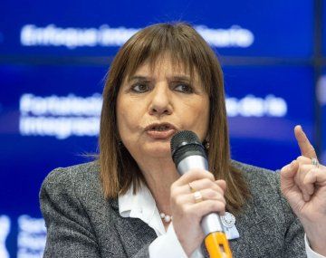 Patricia Bullrich, ministra de Seguridad.