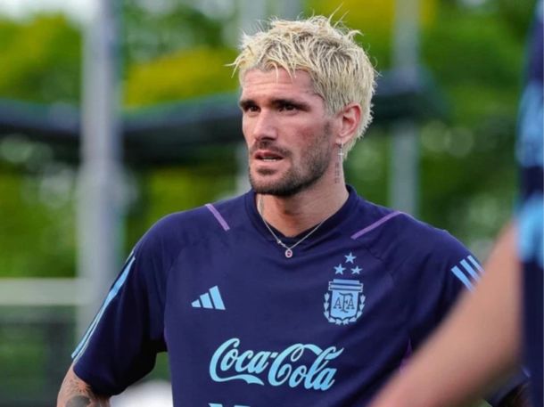 Rodrigo De Paul llegó al país para sumarse a la Selección: Tenemos mucha ilusión con la Copa América