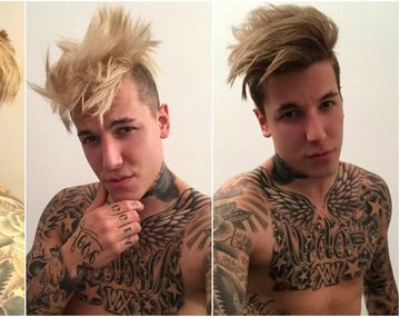 Alexander Caniggia, escrachado 