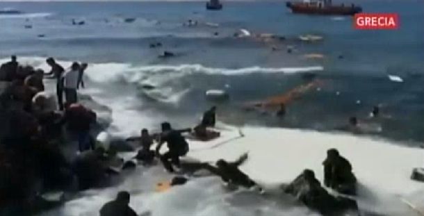 Otro naufragio en el Mediterráneo: ahora se hunde un barco con 300 sirios