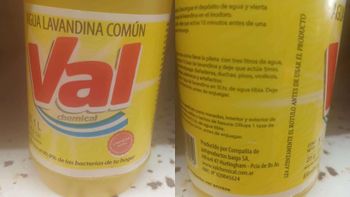 infructuoso para la sanitizacion: la anmat prohibio una marca de lavandina que puede no servir para nada infructuoso para la sanitizacion: la anmat prohibio una marca de lavandina que puede no servir para nada
