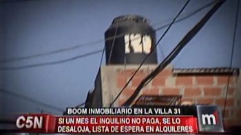 boom inmobiliario en la villa 31 boom inmobiliario en la villa 31