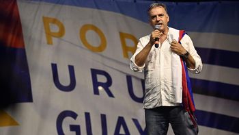 Yamandú Orsi criticó las palabras del presidente Luis Lacalle Pou en Casavalle. Yamandú Orsi criticó las palabras del presidente Luis Lacalle Pou en Casavalle.