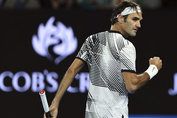 El suizo Roger Federer a su Stan Wawrinka en el Abierto de Australia