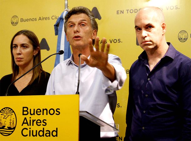 Macri respaldó el accionar de la Metropolitana