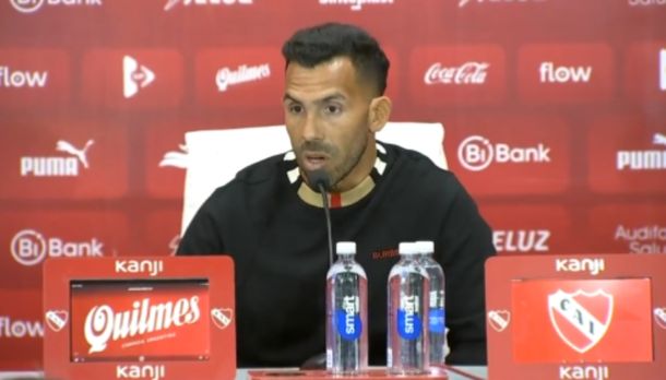 Carlos Tevez en su llegada a Independiente: Pongo en juego mi carrera como entrenador