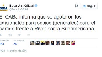 furia en boca: populares agotadas en 10 horas y quejas de los hinchas