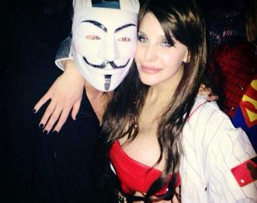 Charlotte se sumó a la fiesta de Halloween con un disfraz hot