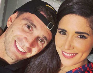 Dibu Martínez eligió un pelotero para festejar el cumpleaños de su esposa