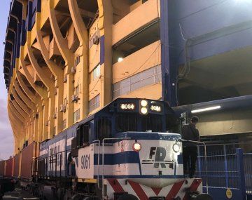 Descarrilló la formación que pasa cerca del estadio de Boca