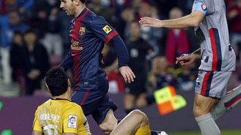 messi desparramo al arquero sin tocar la pelota messi desparramo al arquero sin tocar la pelota