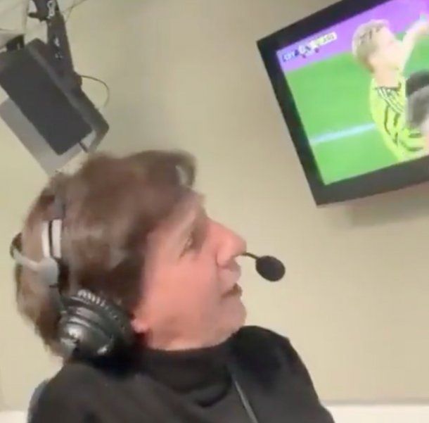 El relato del Bambino Pons con un hit de Bizarrap que es viral