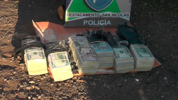 Detuvieron a un DJ con 300 mil dólares durante un operativo en la Ruta 9