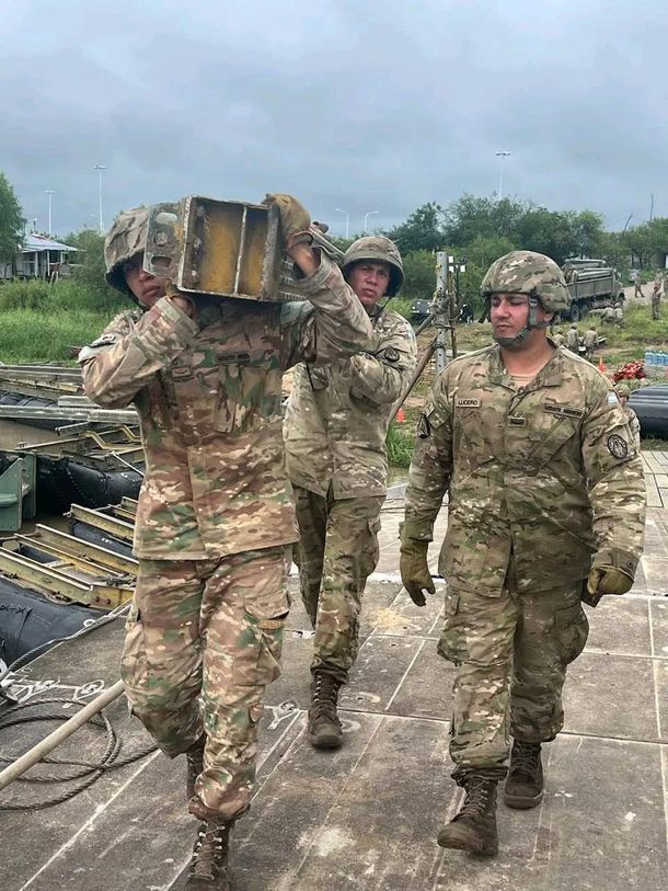 Santa Fe: buscan a un soldado que cayó al río Paraná durante un ejercicio militar