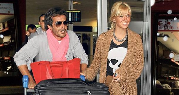 Nicolás Cabré y Eugenia Suärez
