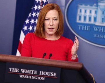 Jen Psaki, la vocera de la Casa Blanca.&nbsp;