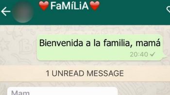 agrego a su madre al grupo familiar de whatsapp y su primer mensaje se viralizo agrego a su madre al grupo familiar de whatsapp y su primer mensaje se viralizo